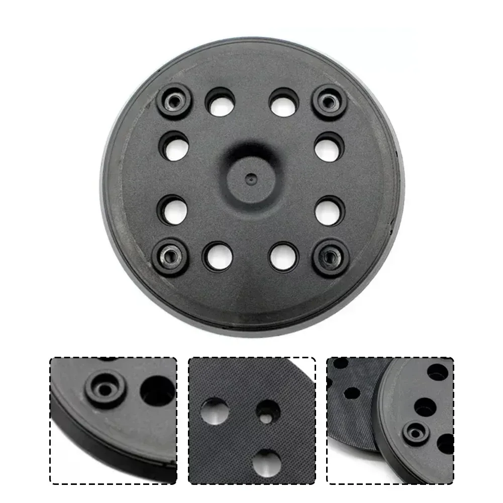 Imagem -05 - Furos Almofada de Polimento Lixa para Lixadeira Excêntrica Bosch para Pex 270a Lixadeira Peças de Ferramentas Elétricas 1pc 125 mm