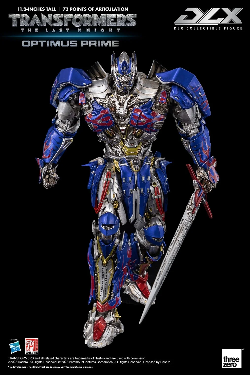 Auf Lager three zero dlx Transformatoren 5 optimus prime neues Original modell Anime Figur Modell Spielzeug Jungen Action Collection Puppe PVC