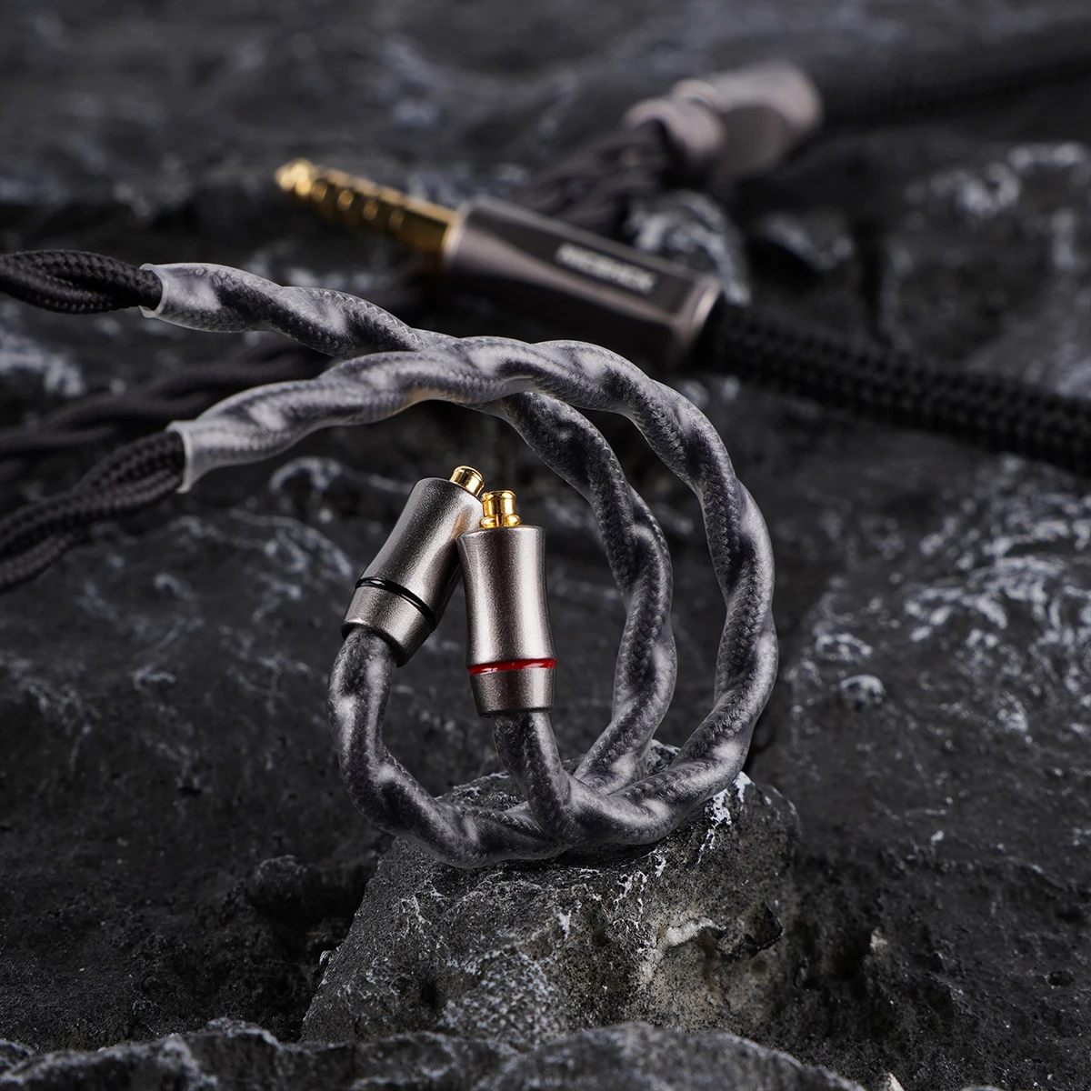 Cable NiceHCK AceOrpheus 8N OCC HIFI IEM Cable de Audio 4,4mm MMCX equilibrado/2 pines para Monitor intrauditivo Fudu Orchestr Quintet Performer8