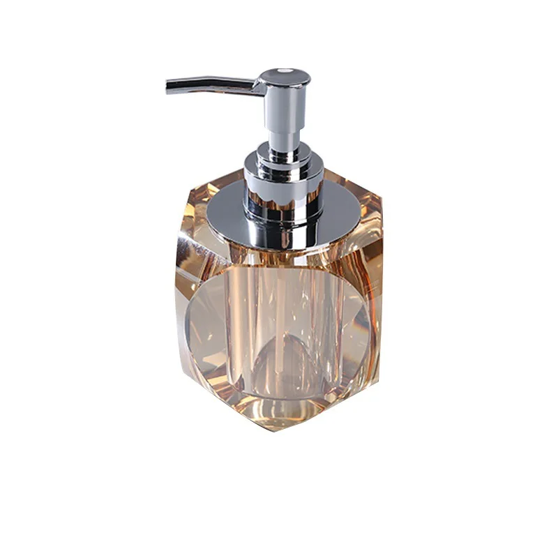 Transparent Glass Soap Dispenser, Storage Box, Aromatherapy Bottle, Shampoo Dispenser, Bathroom Decoration Accessories, Tray