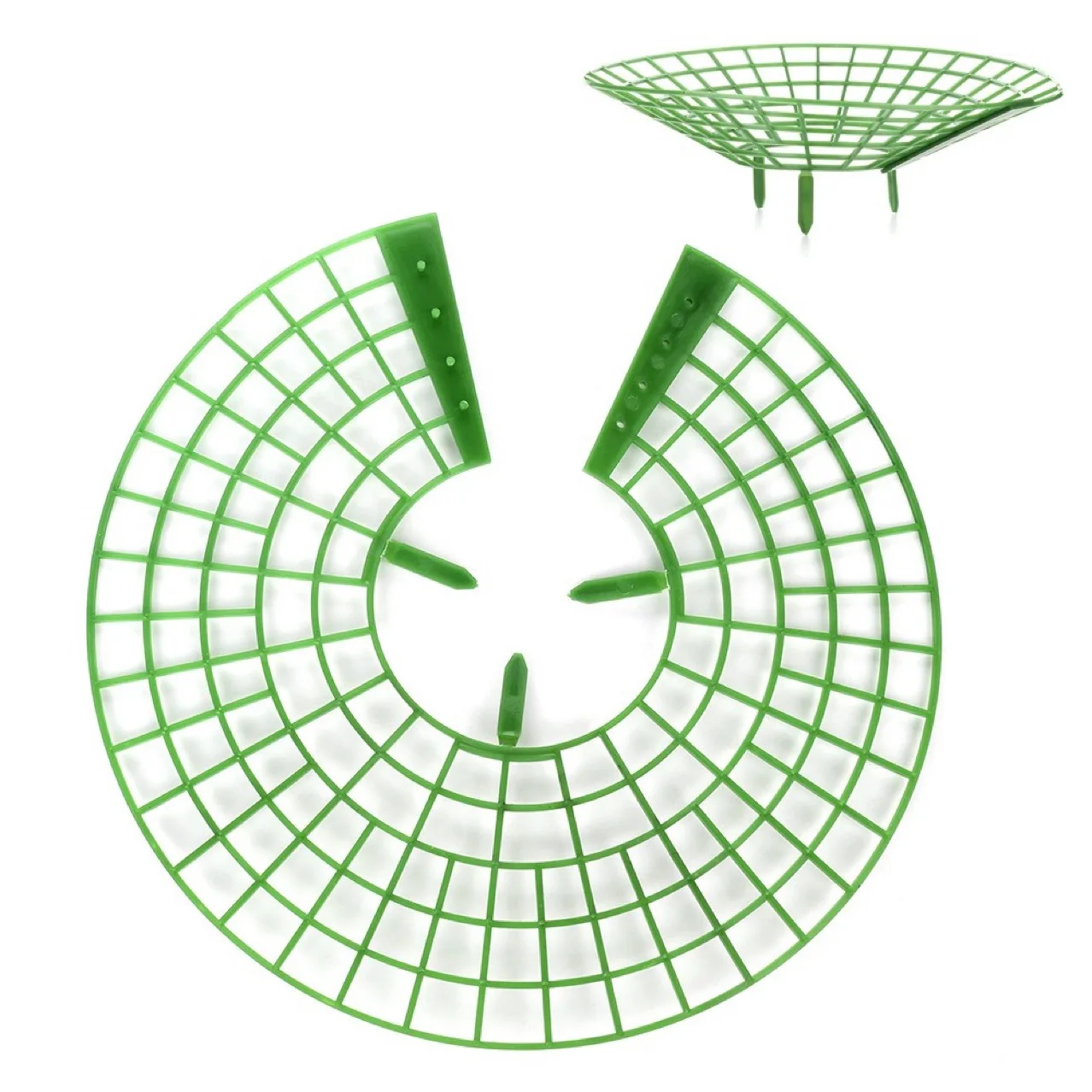 Suporte para plantas de morango com 3 pernas resistentes, rack para cultivo de morango, gaiola protetora de molde, podridão de sujeira