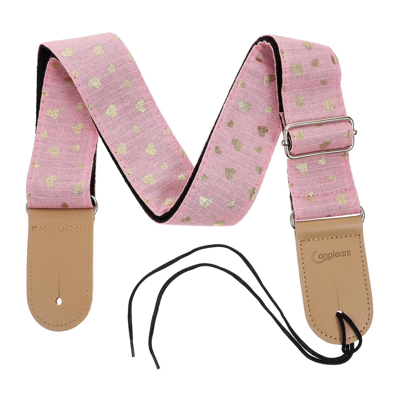 

1pc Fashion Strap For Acoustic Electric Bass Durable Skin-Friendly Lightweight Portable Guitar Belts Chic Guitar Accessories