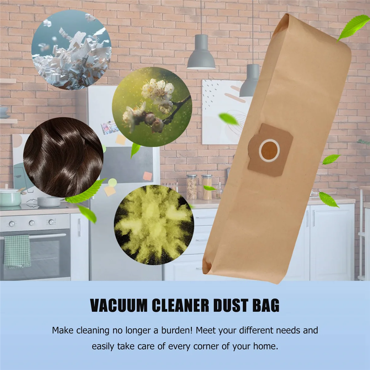 TOP 15Pcs Dust Bag for KARCHER WD3 Premium WD 3,300 M WD 3,200 WD3.500 P 6,959-130 Vacuum Cleaner