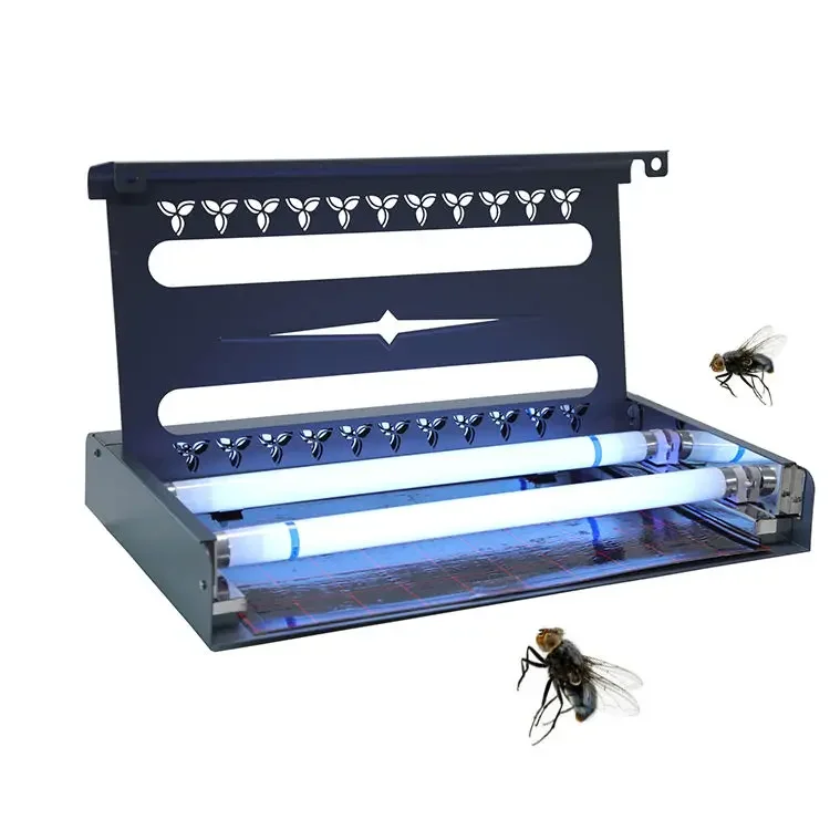 Professional Insect Light Fly Light with Glue Board Trap Hidden from View