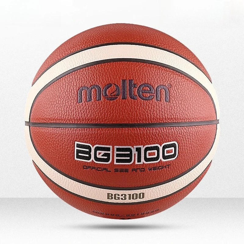 

Molten BG3100 Professional Basketball-Shock Absorbing Core and Nylon Windings for Indoor Matches, Size7/6/5