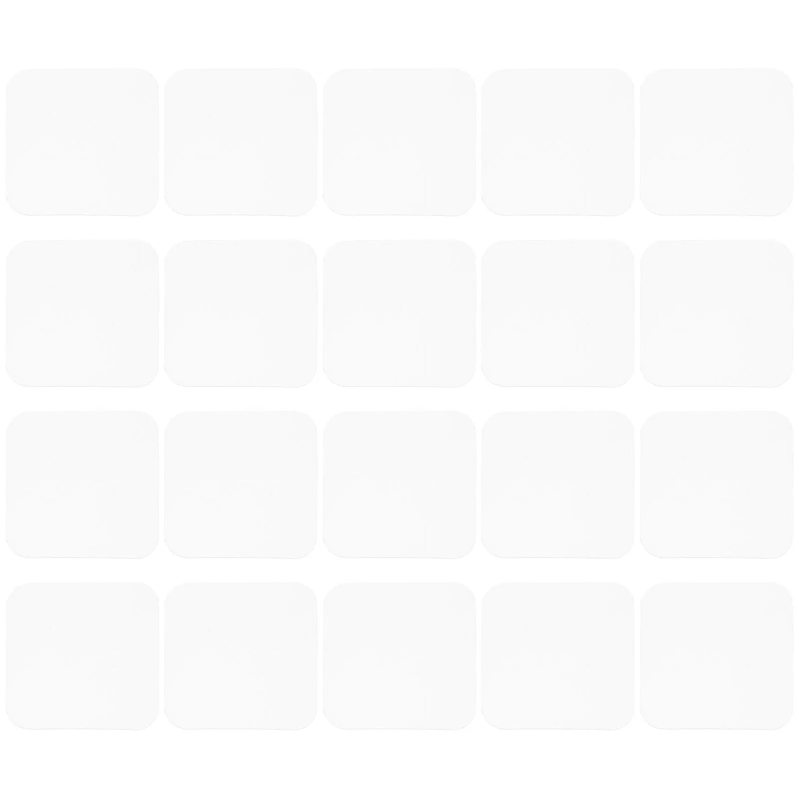 20 قطعة عالية اللزوجة شريط مزدوج الجوانب منصات لاصقة قابلة للإزالة لتقوم بها بنفسك الديكور جدار هوك تصاعد واضح صغير #6