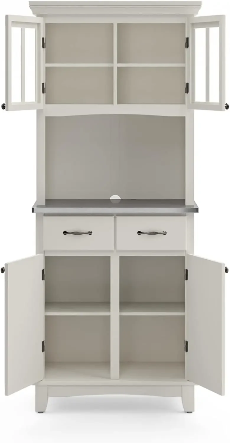 Buffet, Server + Hutch, White