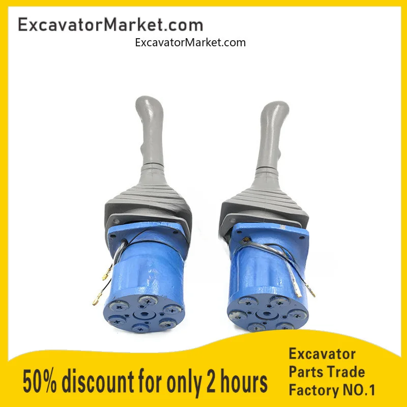 Excavator Daewoo Joystick Assembly Doosan daewoo dh dx DH210 220 300-5 Handle Valve Seat Assembly Excavator Accessories