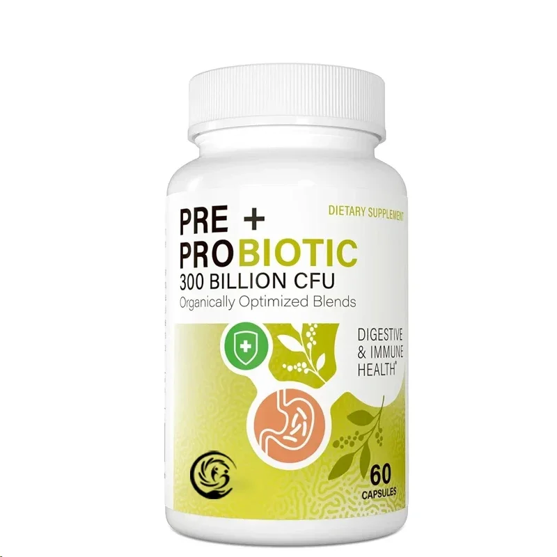 

Male and Female Probiotics -300 Billion Colony Units, 22 Strains of Probiotics+15 Organic Herbal Mixtures, Immune, Intestinal