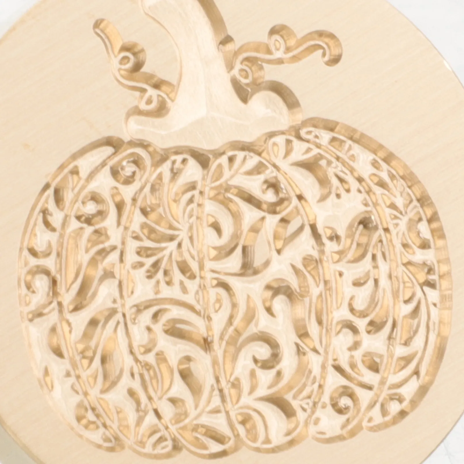 Halloween Pumpkins Stamp Seal Wax Stamps Fire for Seals Golden Embossed Halloween-themed