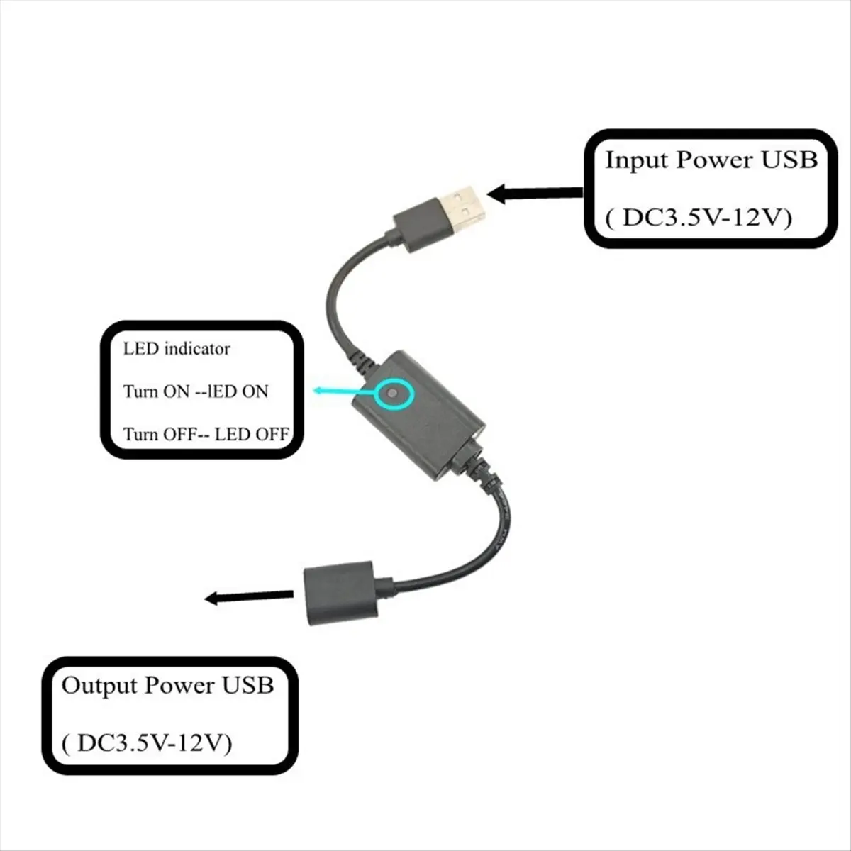 [NEW] DC 5V USB Wireless Remote Control Switch Power ON OFF for USB LED Light Strip Reading Lamp Light Fan Toggle Model