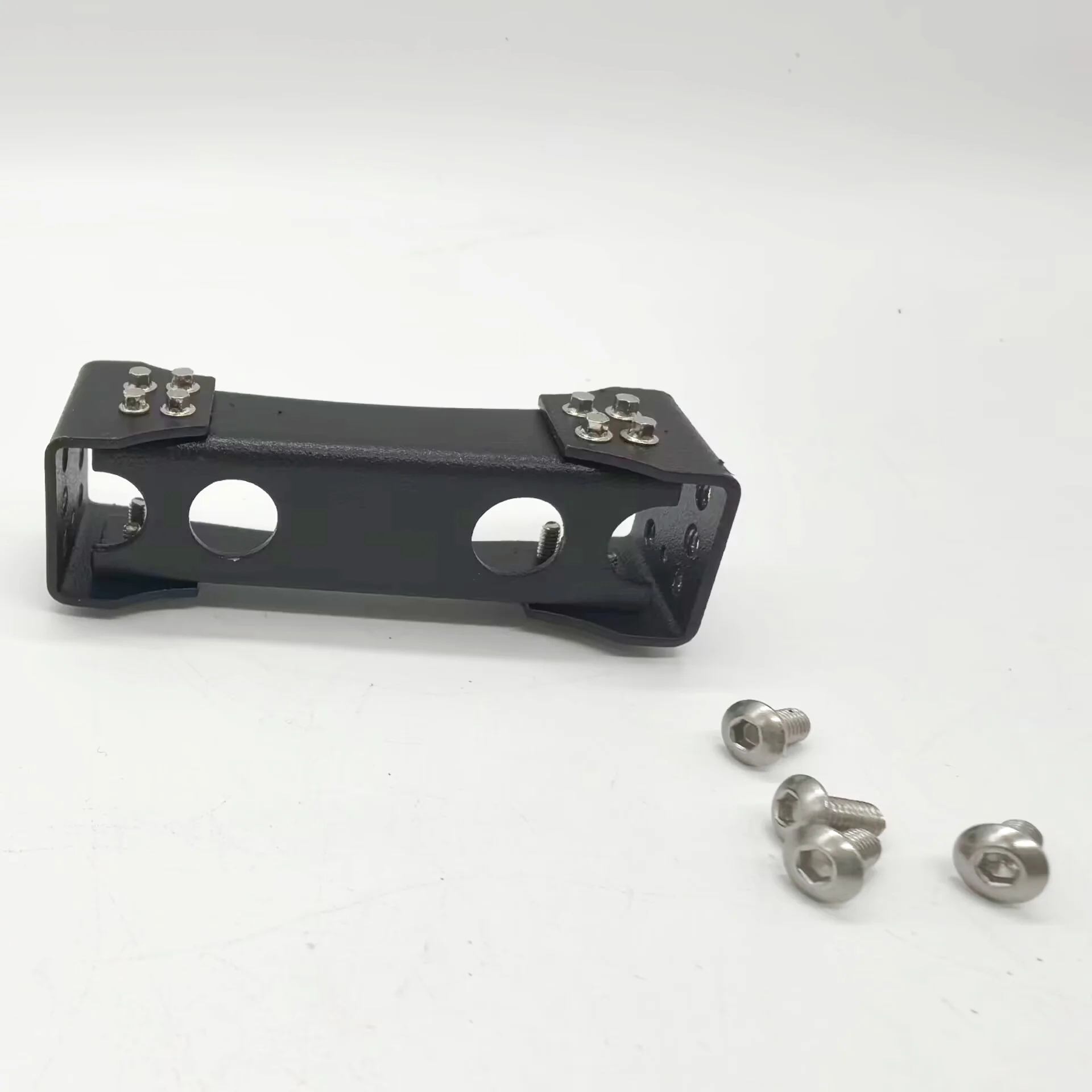 RC-Truck Metallrahmen-Heckträger mit Anhängerkupplung für 1/14 Tamiya SCANIA 770S R620 VOLVO MAN TGX LESU Auto – Detail 3