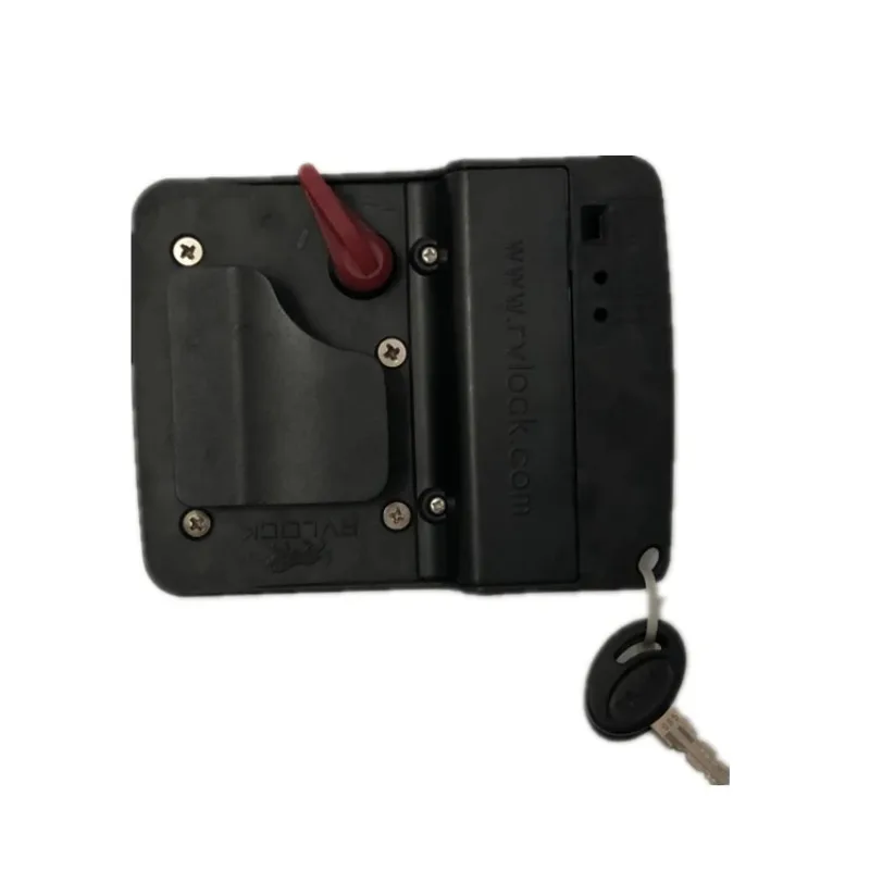 2025 إطار باب من سبائك الألومنيوم عالي الجودة نقطة واحدة قفل البطاقة الإلكترونية مقطورة باب متنقل مع مفتاح