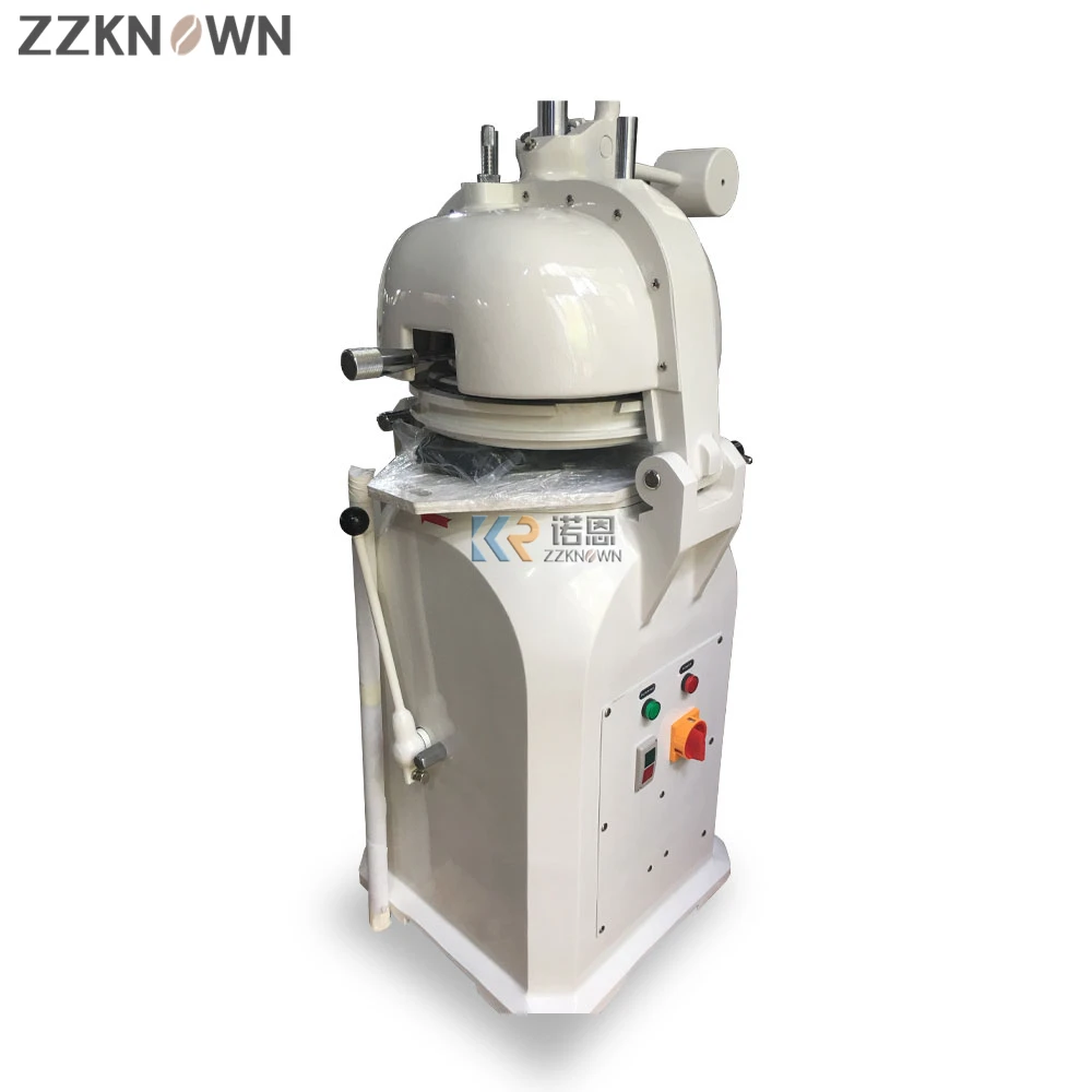 التجارية شبه التلقائي كعكة العجين مقسم ومخابز مستدير البيتزا قاطع العجين آلة مستديرة للبيع