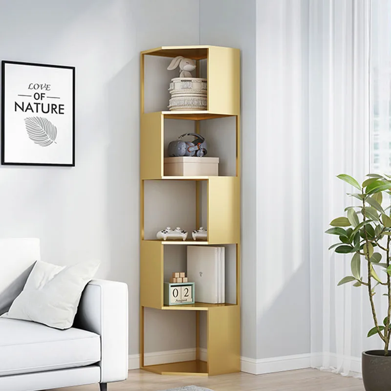 Library Book Shelves Shelf Display Stand Booksellers Corner Kids Bookshelf Mid-century Floor Bookcase Furniture Repisa Books image 2
