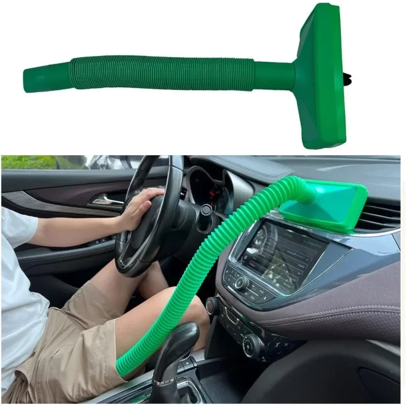 

Car Air Conditioner Ventilation Cooler Adjustable Length Air Conditioner Outlet Hose Ventilation Extension Tube Keep Cool Tools