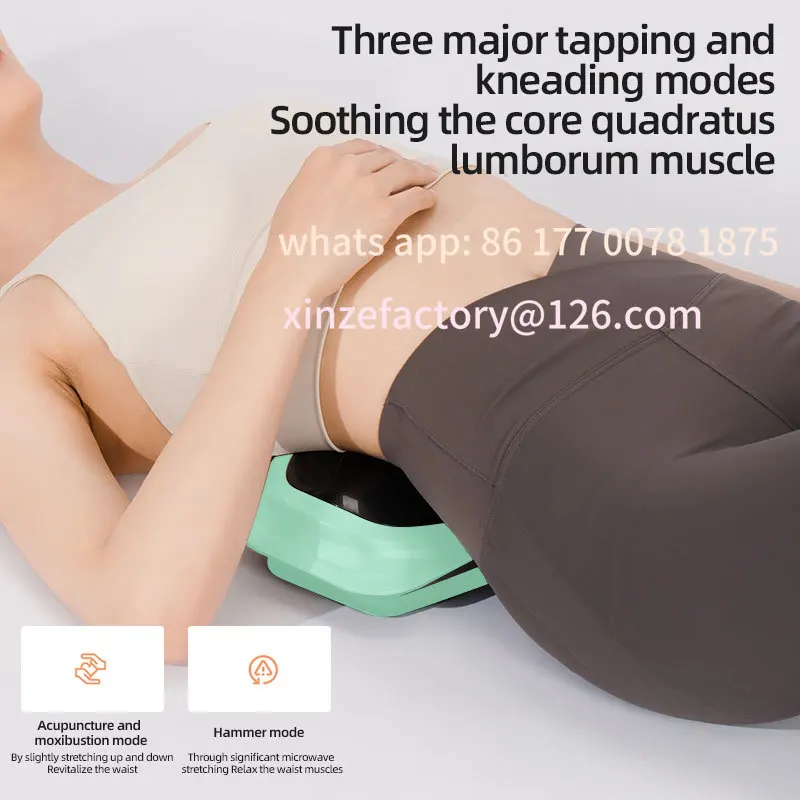 

Customizable Lumbar Massager Curvature Massage Traction Correction Waist Infrared Intelligent to Improve lumbar Health