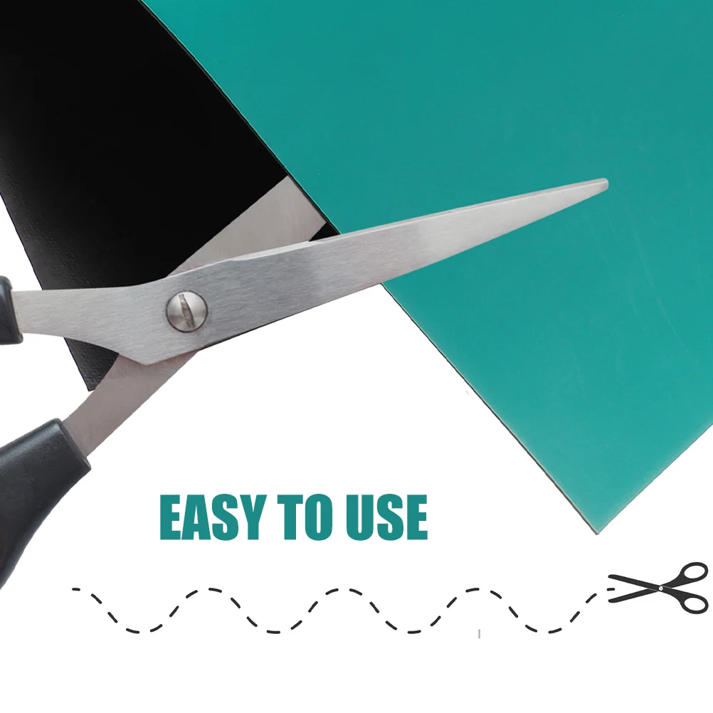 2 Pcs Anti-static Table Mat 30CMX40CM Heat Resistant Desk Pad Rubber Repair Workstation Soldering Mats Grounding Silicon