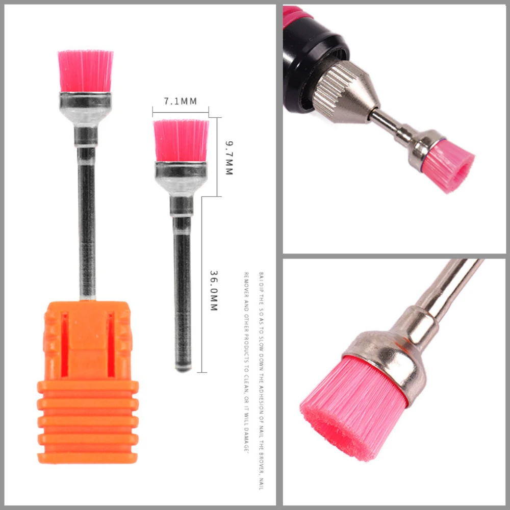 LadyMisty-Nail Drill Bit Rotate Burr Milling Cutter Bits, Furadeira Elétrica para Manicure, Ferramentas de Pedicure