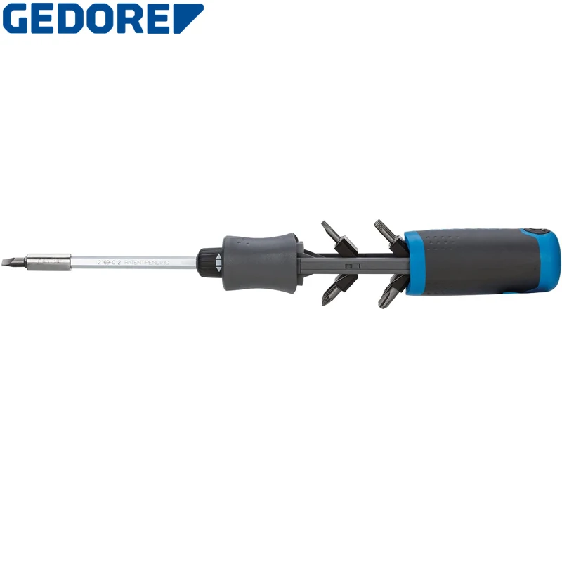 GEDORE 2169-012 Library Screwdriver With Silent Ratchet Function High Quality Materials Exquisite Workmanship Simple Operation