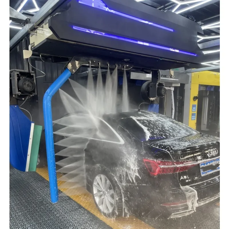 Automatic High Pressure Contactless Drying System Touchless Stainless Steel Car Washing Machine