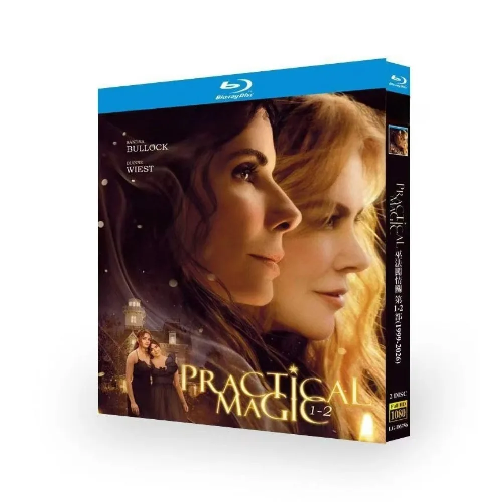 Practical Magic 1-2 (2026)：2-Disc New Boxed HD Blu-ray disc