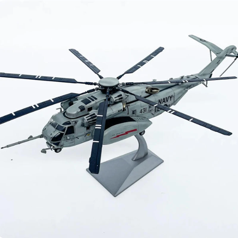 WLTK Diecast 1:72 Scale MH-53E Helicopter Alloy Model Simulation Decoration Hobbies Souvenirs Gift Collection Static Display