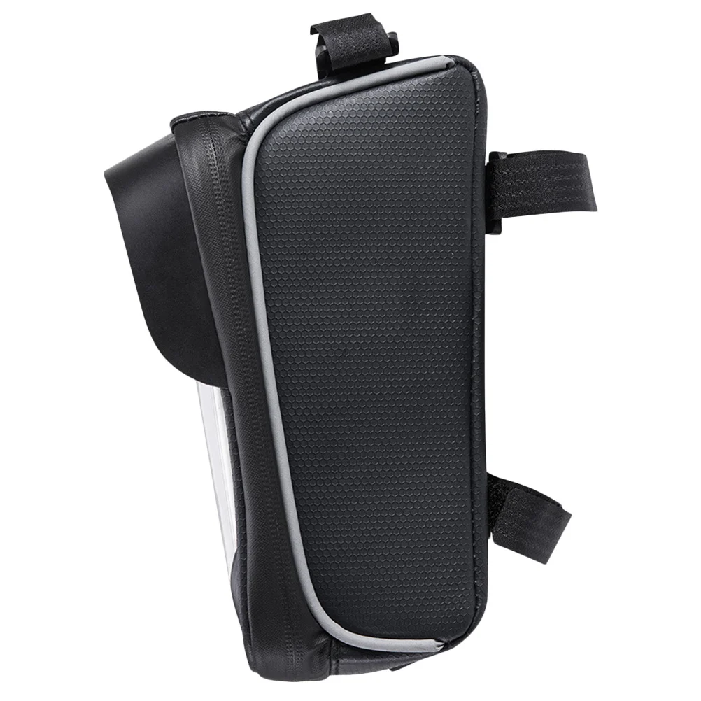 

1pc Waterproof Bike Front Bag For Phone Gps Storage Transparent Holder Rainproof Cycling Accessory Versatile Bag