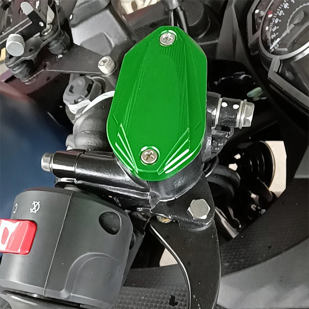 For kawasaki Ninja 400 ninja400 Z400 Z500 Ninja 500 SE 2024 Motorcycle CNC Rear Front Brake Fluid Reservoir Cap Oil Filler Cap