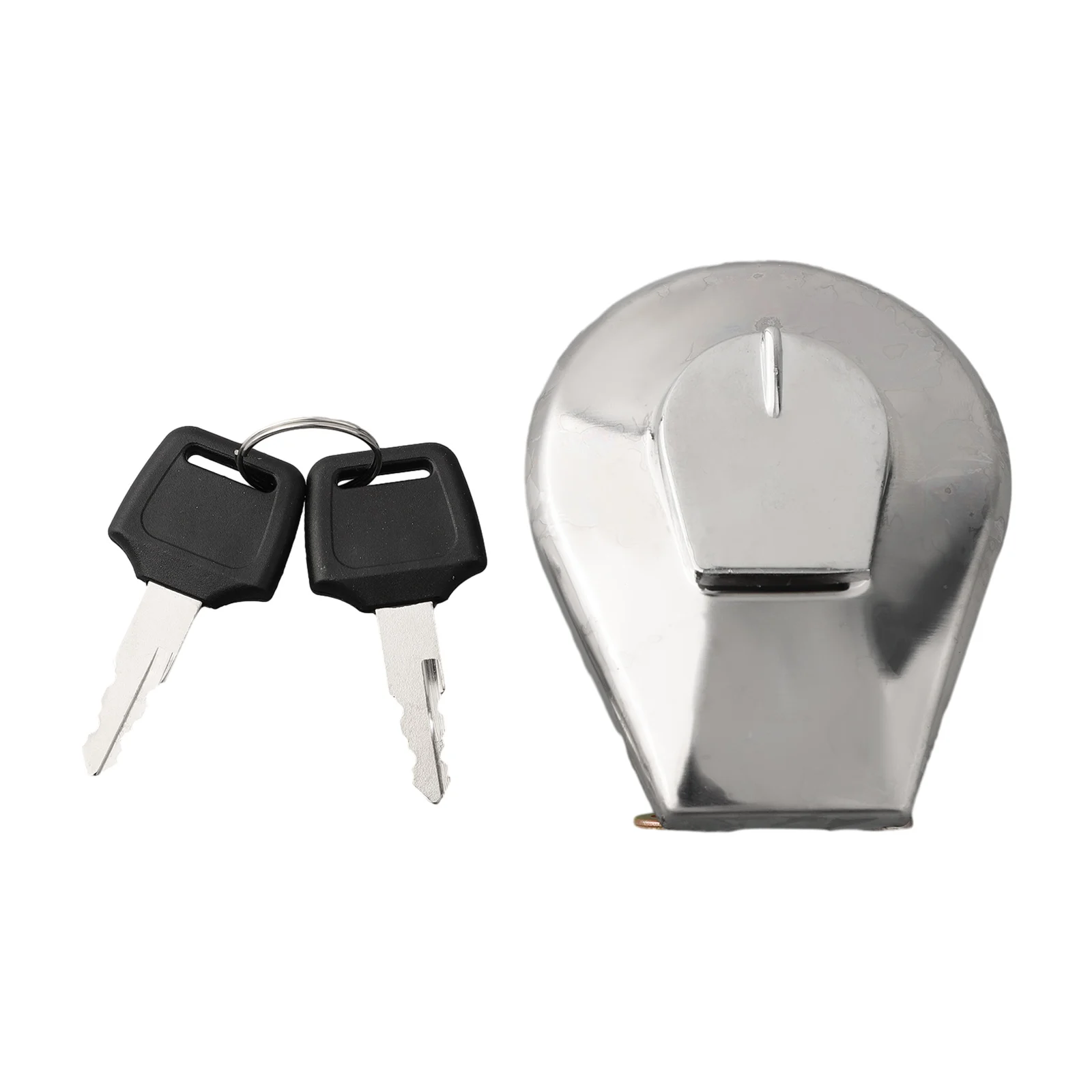 Stainless Steel Motorcycle Gas Cap Tank Cover with 2 Keys for Honda VF750C VF750 Magna V45 1982-1983 1988 Rustproof Easy Install