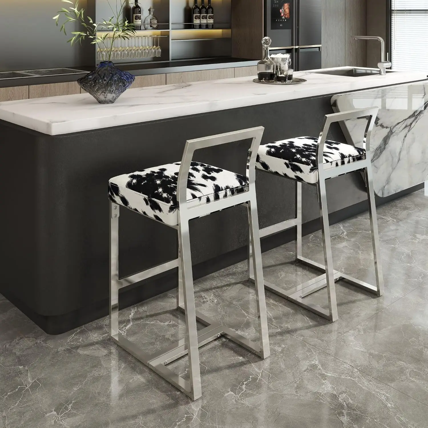 Bar Stools 2pcs, 26