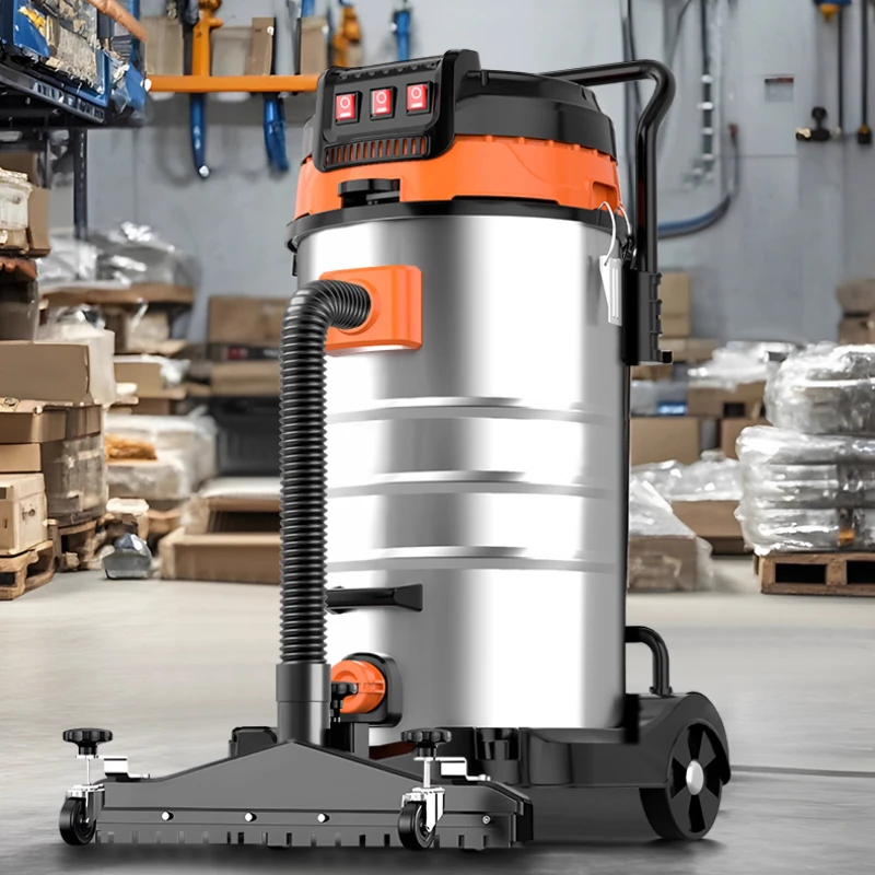 German double three motor vacuum cleaner industrial grade with strong suction power carpet car wash shop  commercial special