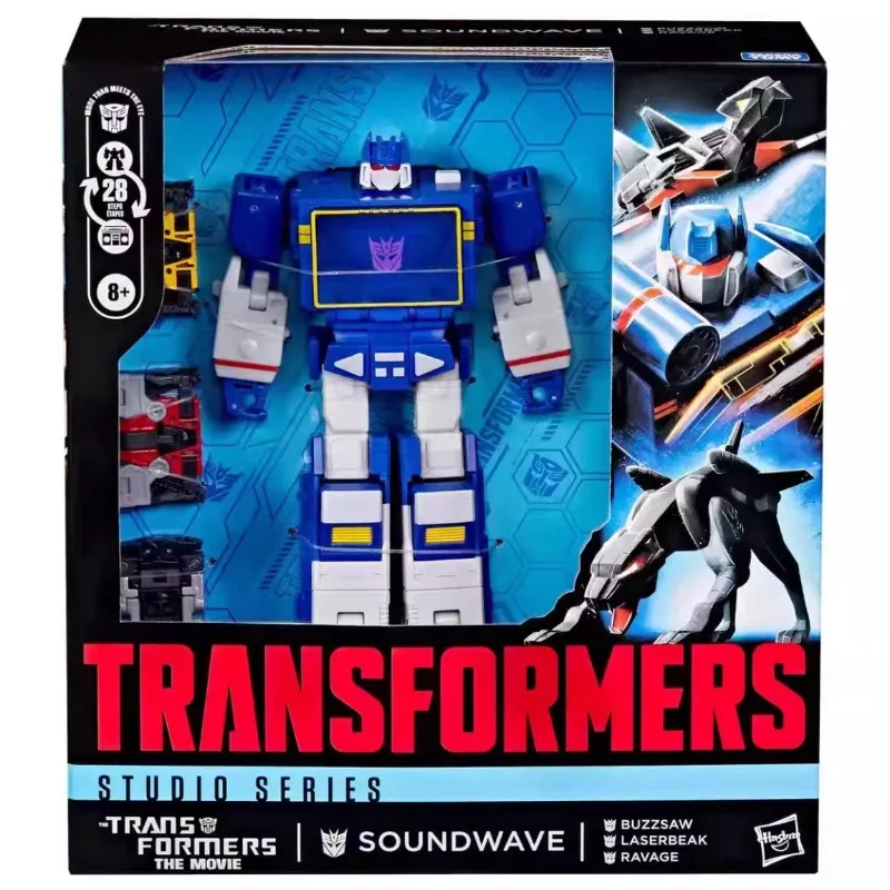 New Original Hasbro Transformation Toys Studio Series Age of Primes SS86 Soundwave Action Figure Hobbies Toys Collectible