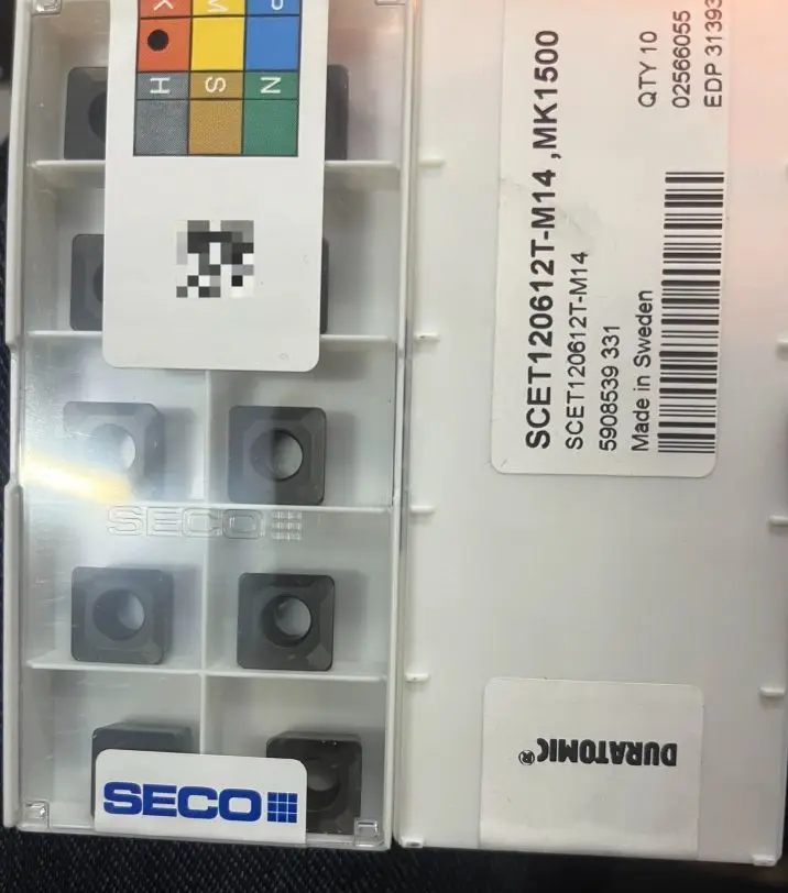 

Hard alloy cutting blades SCET120612T-M14,MS2050