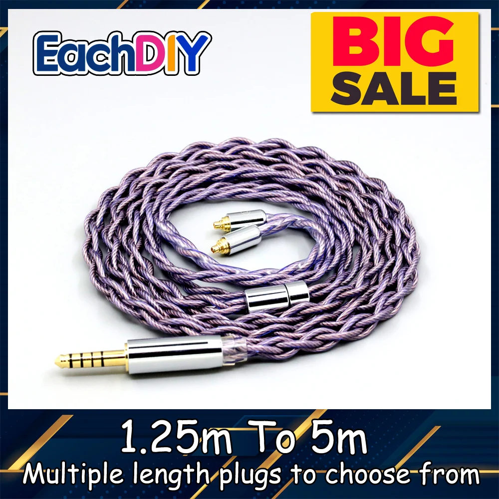 

Type2 1.8mm 140 cores litz 7N OCC Headphone Earphone Cable For AKG N5005 N30 N40 MMCX LN007884