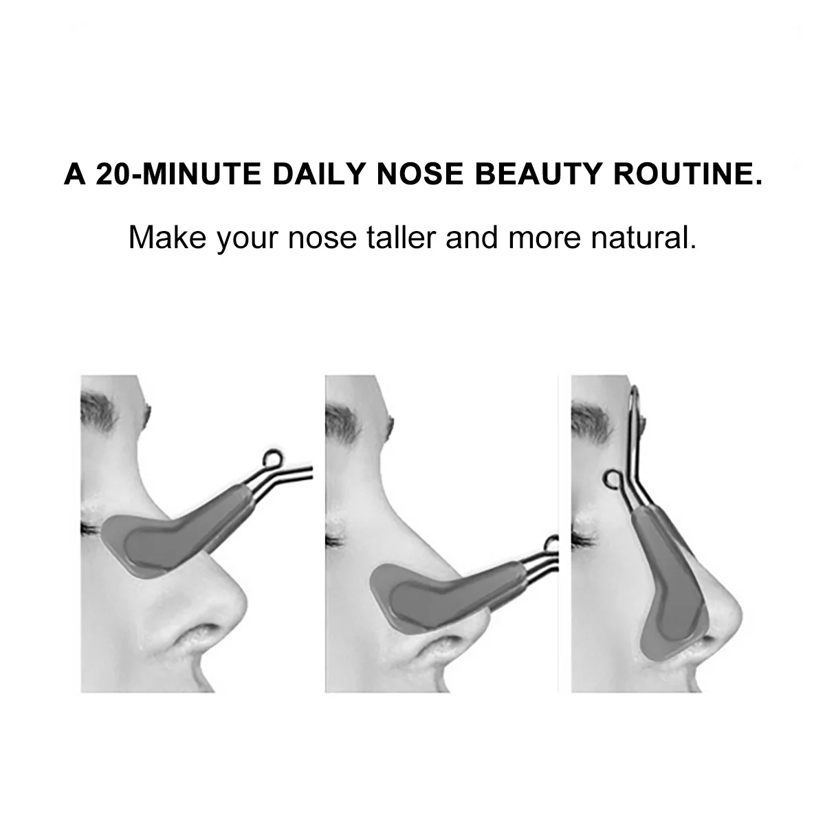 

2pcs Clip For Nose Bridge Lifting Shaping Corrector Straightener Beauty Tool Non-Invasive Nose Up Shaper Comfortable Safe Use