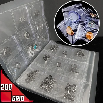 Anti-oksidasyon takı depolama albümleri masaüstü çekmece organizatör boxespasparent kolye bilezik yüzük kitap tutucu takı çantası