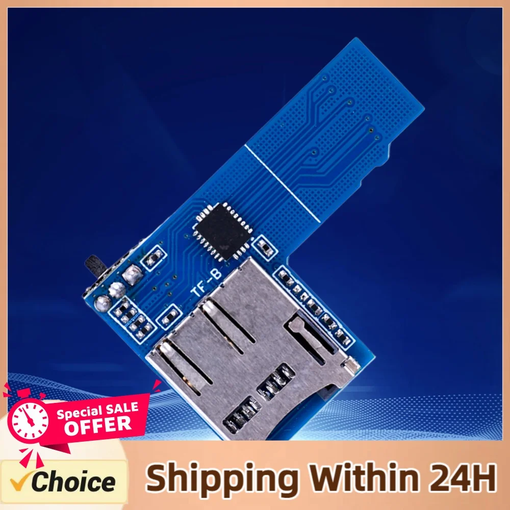 Two In One Dual System Switcher /TF Card Memory Storage Board Dual TF Card Adapter Memory Board for Raspberry Pi