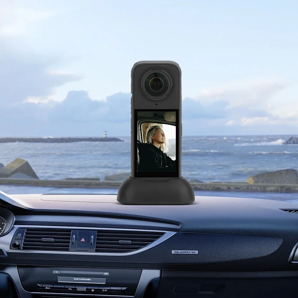 Flymile カメラカーベース Insta360 X5/X4 修正マウントブラケット安定性ベース Vlgo ライブストリーミング写真アクセサリー