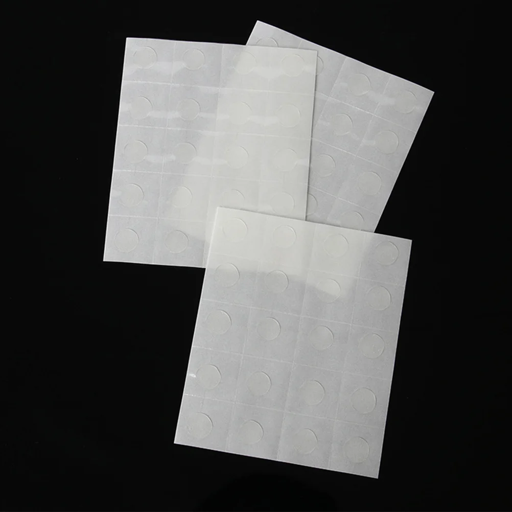 

25 Sheets Venue Setting Props Transparent Dispensing Tape Marker Emulsion Adhesive Dot Sticker