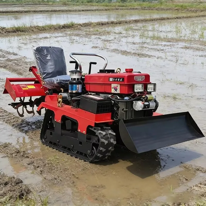 2026 Factory Direct Supply Die sel Micro Tiller, Multi-Attachment for Tilling/Ditching/Hilling, Full Container Discount Availabl