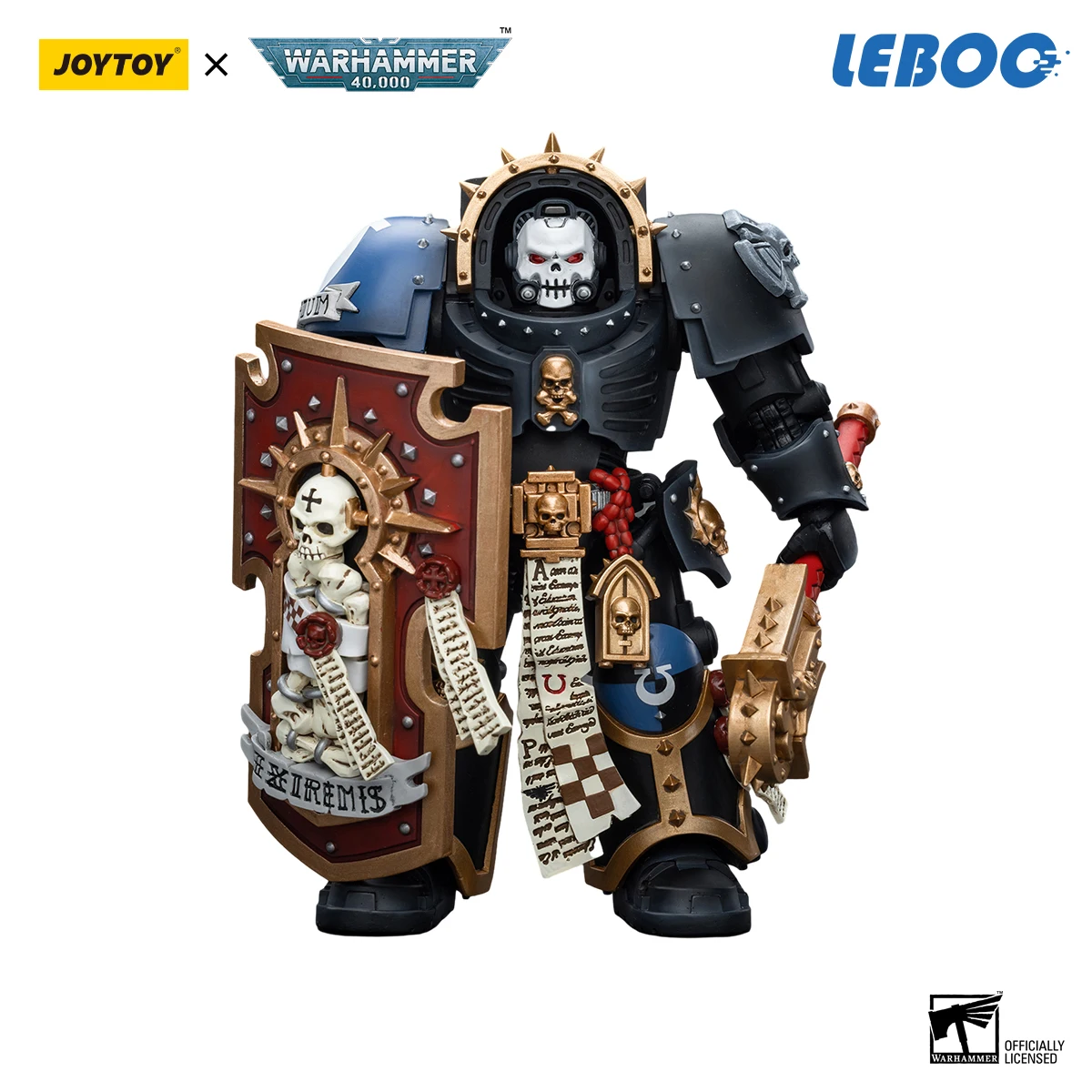 

[In-Stock] JOYTOY Warhammer 40K 1/18 Action Figure Ultramarines Chaplain in Terminator Armour Anime Model Toys Gift