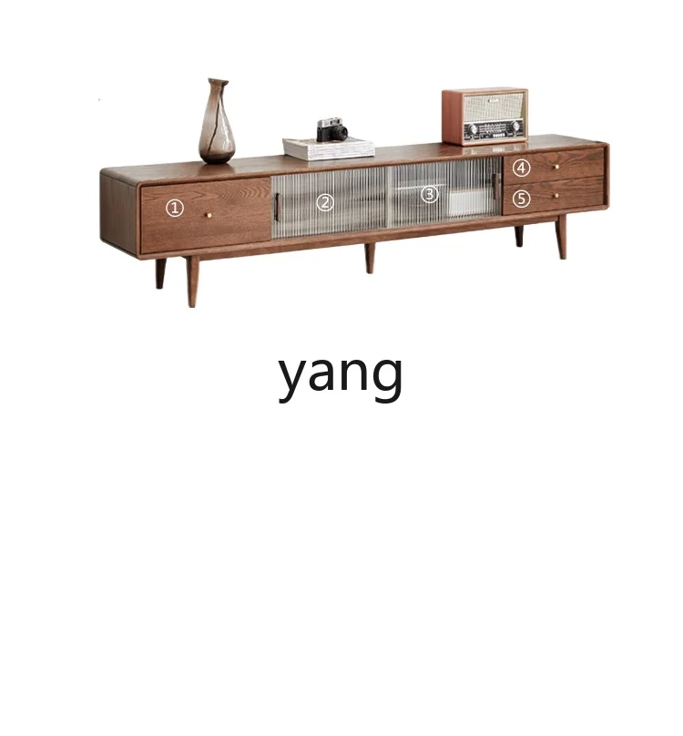 Zl Solid Wood Tv Ca… - image