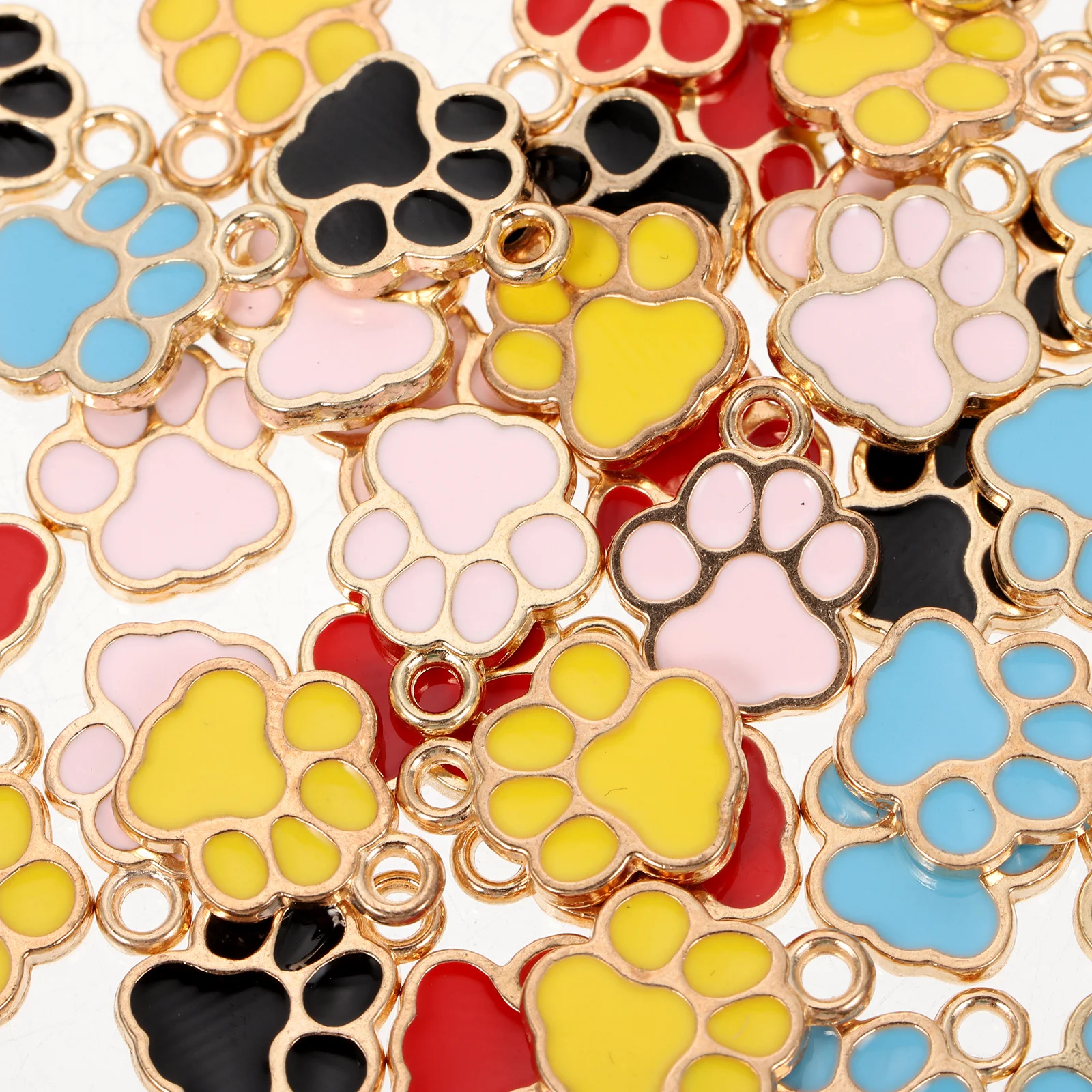 

50Pcs Animal Claw Charm Pendants Versatile DIY Jewelry Supplies for Necklace Bracelets Earrings Keychains Handmade Accessories