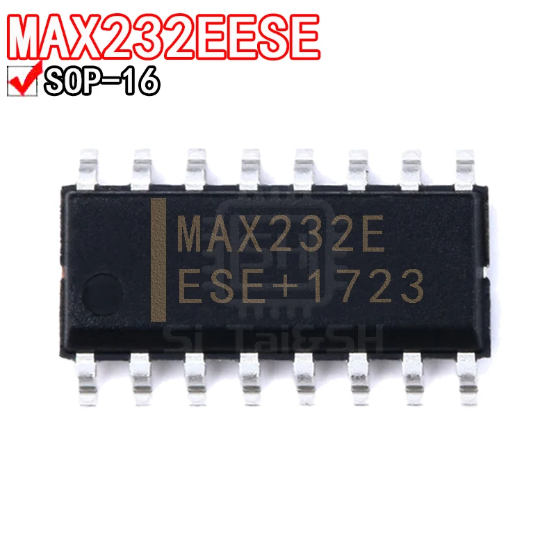 5PCS MAX202ECSE/EESE MAX232EESE/ECSE MAX232DR MAX232IDR MAX232ECDR/EIDR MAX3232EESE/ECSE SOP-16