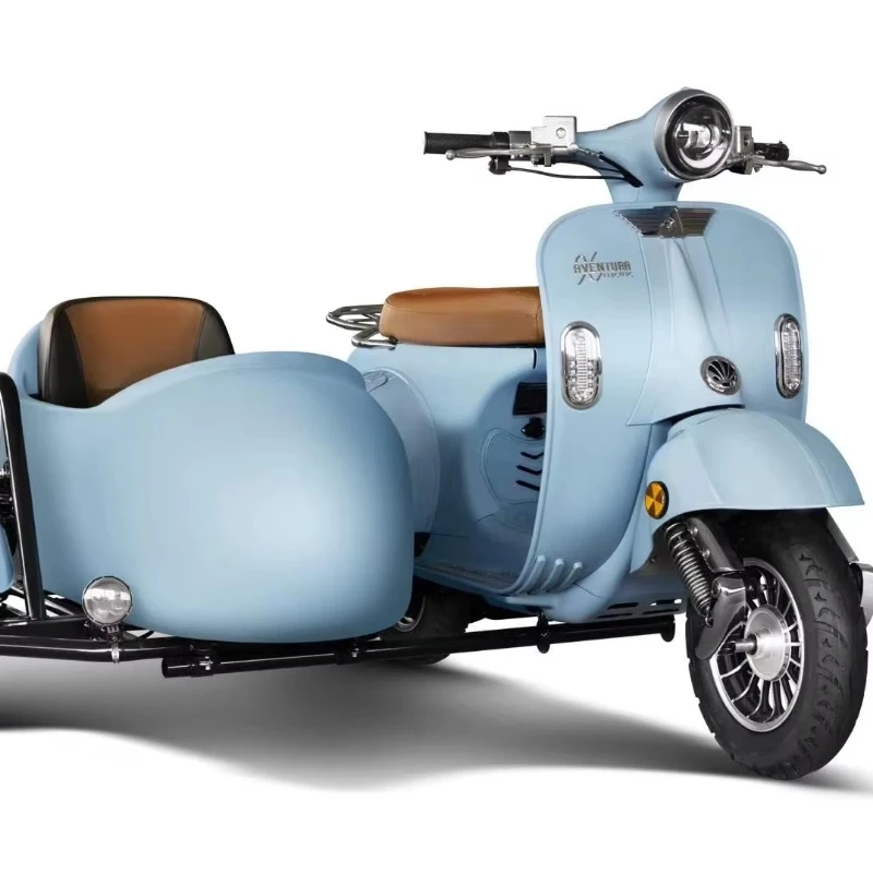 

Электрический мотоцикл с боковой платформой, мощностью 3000 Вт, алюминиевая рама, подходит для взрослых и домашних животных, скорость 45 км/ч, запас хода 60-150 км.