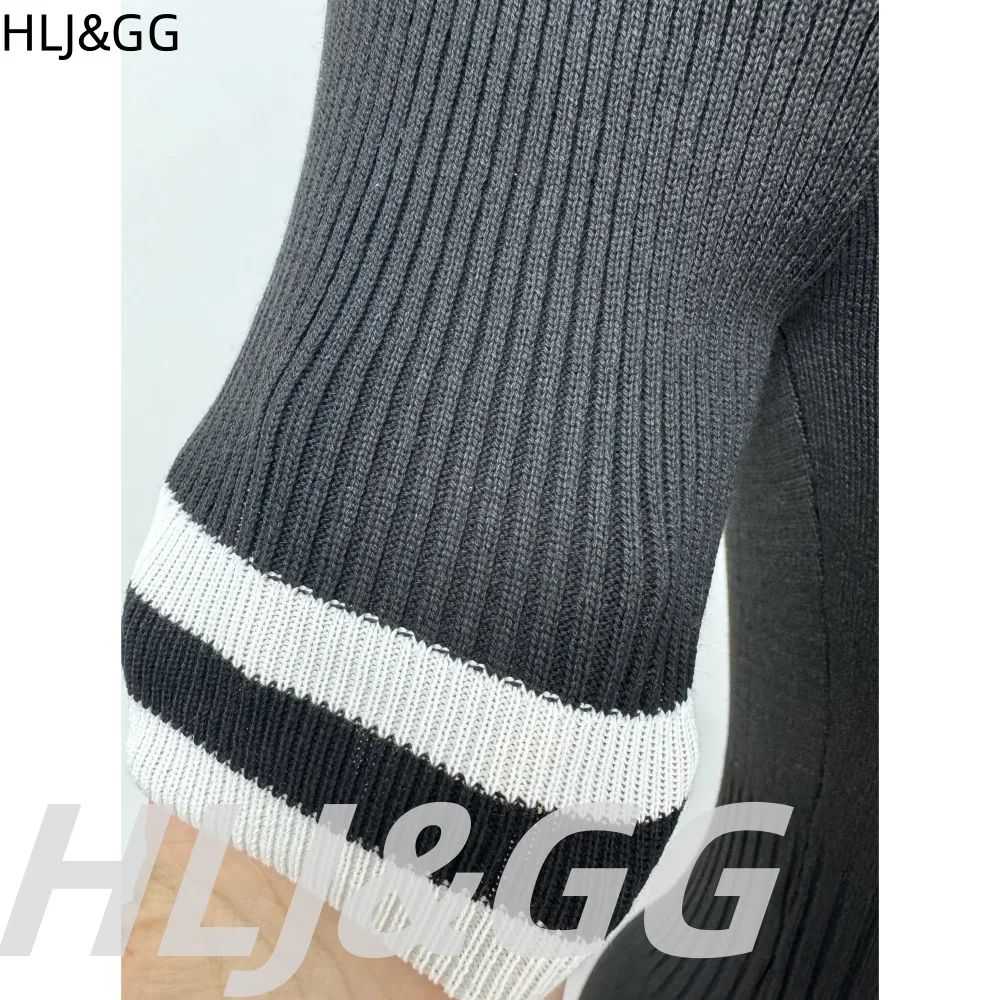 HLJ&GG Summer New American Style Sporty Bodycon One Piece Rompers Women V Neck Short Sleeve Slim Jumpsuits Fashion Overalls 2025