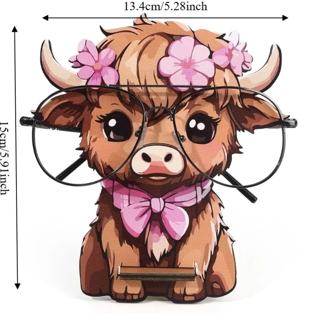 

Novelty 3D Animal Glasses Frame Hand-carved Wood Eyeglass Holder Decorative Glasses Display Stand Eyewear Storage