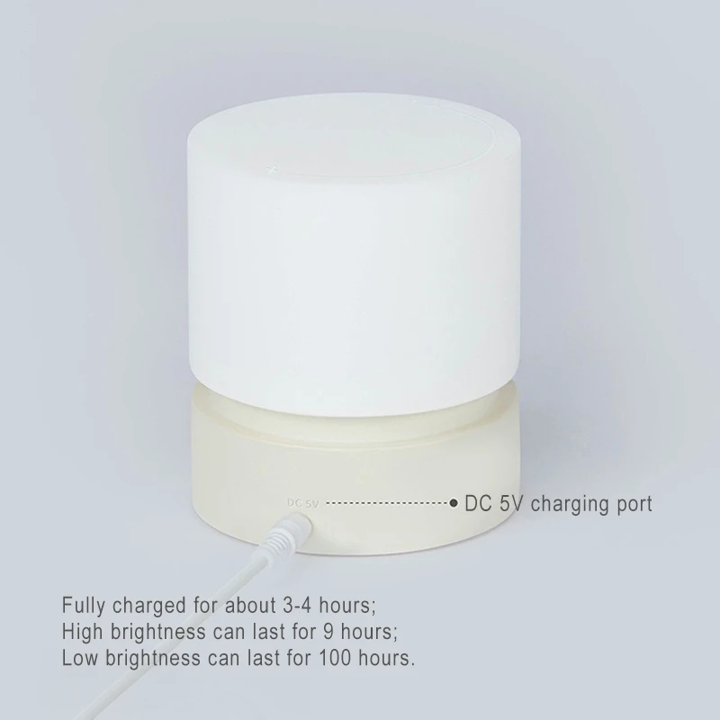 Timing Night Lamp For Bedroom Valentine's Day Night Light With Motion Sensor Desk Decoration Breathing Lamp LED Battery Lamp