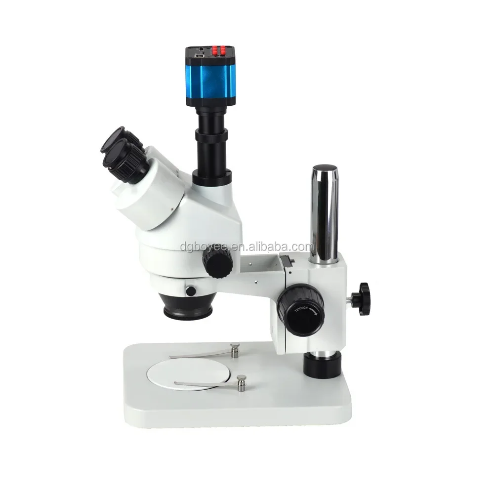 Cheap trinocular microscope 14 million USB industrial camera trinocular stereo microscope